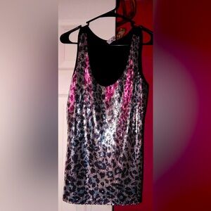 Shiny tank top